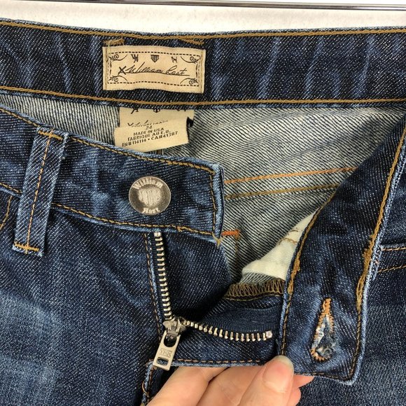 William Rast Women's Size 24 Sadie Straight Leg Medium Wash Blue Denim Jeans - Picture 5 of 9